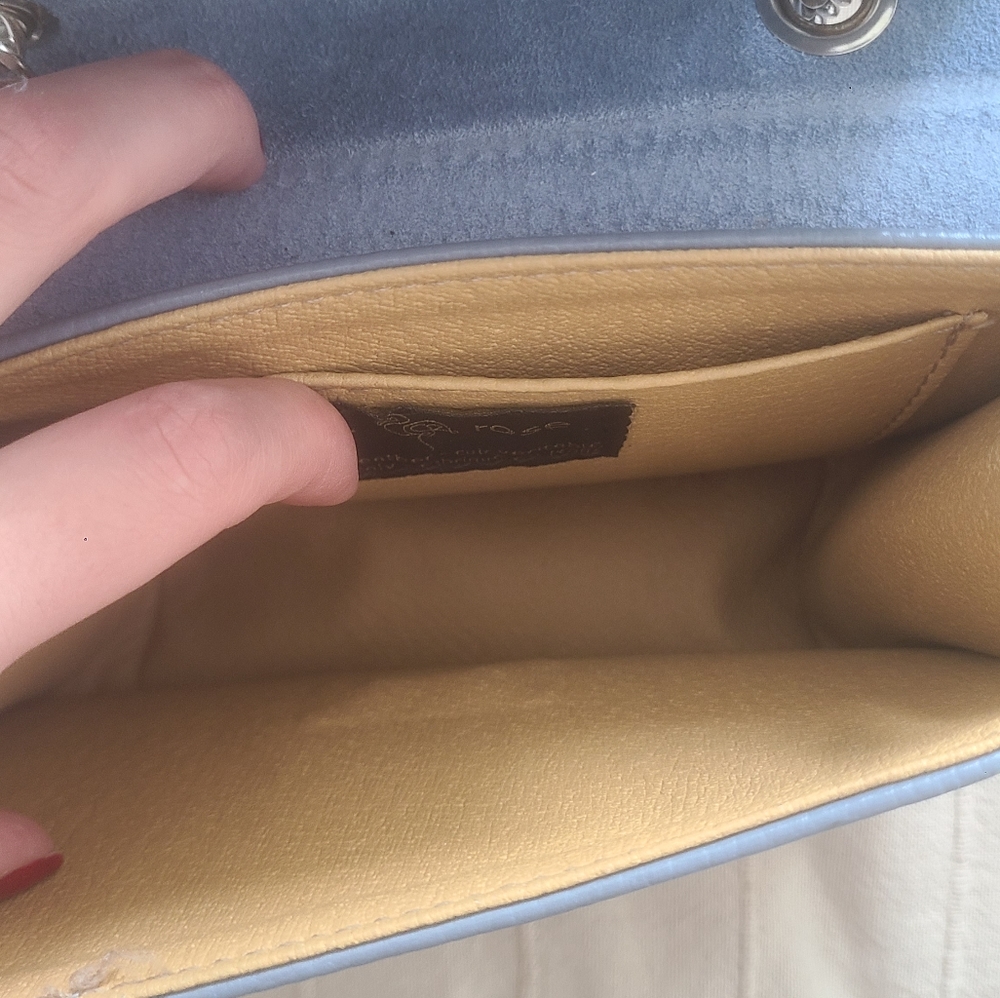 Blue Python Leather Purse - Picture 8 of 8
